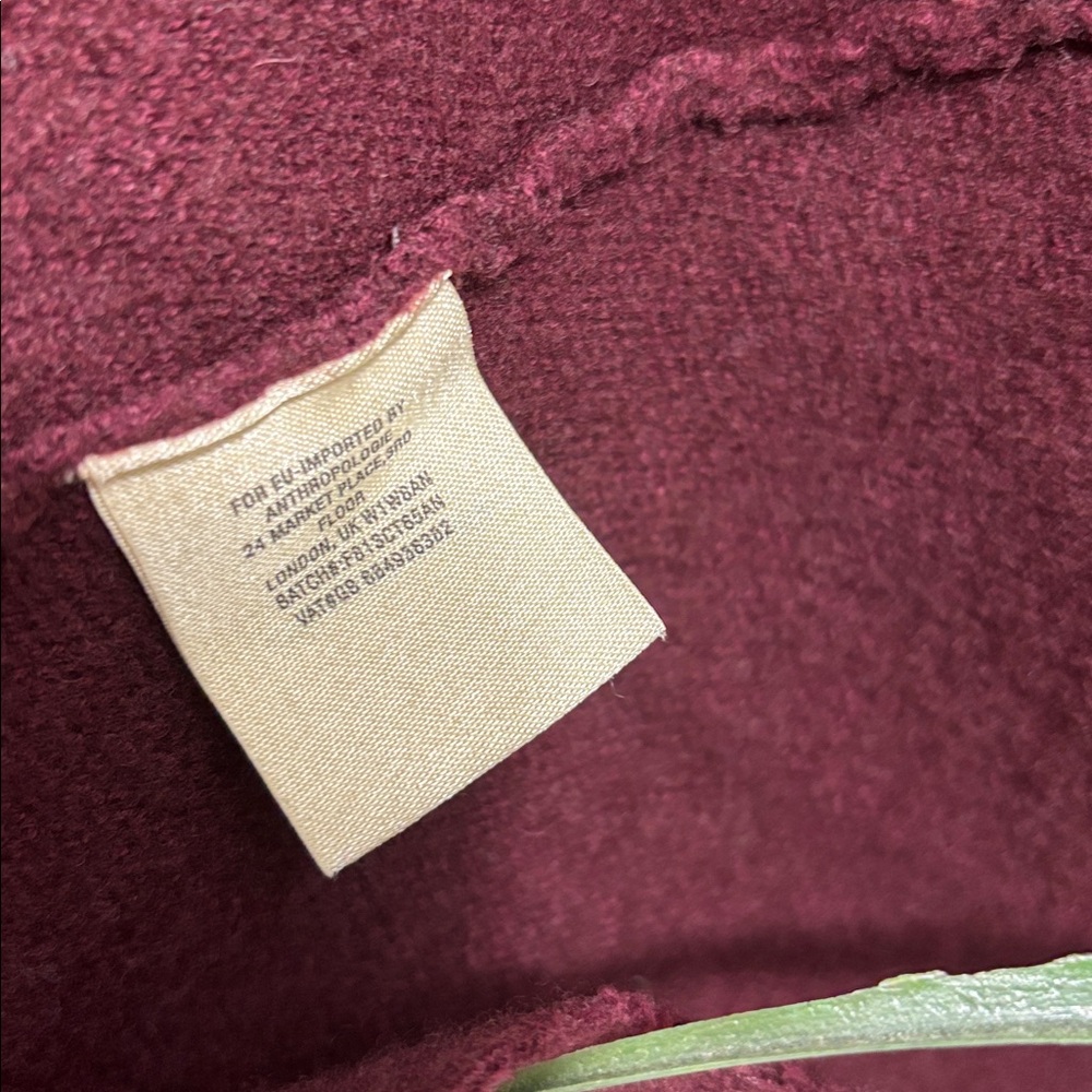 Anthropologie Moth Mayella Women’s Sweater Coat Size large - Picture 7 of 12